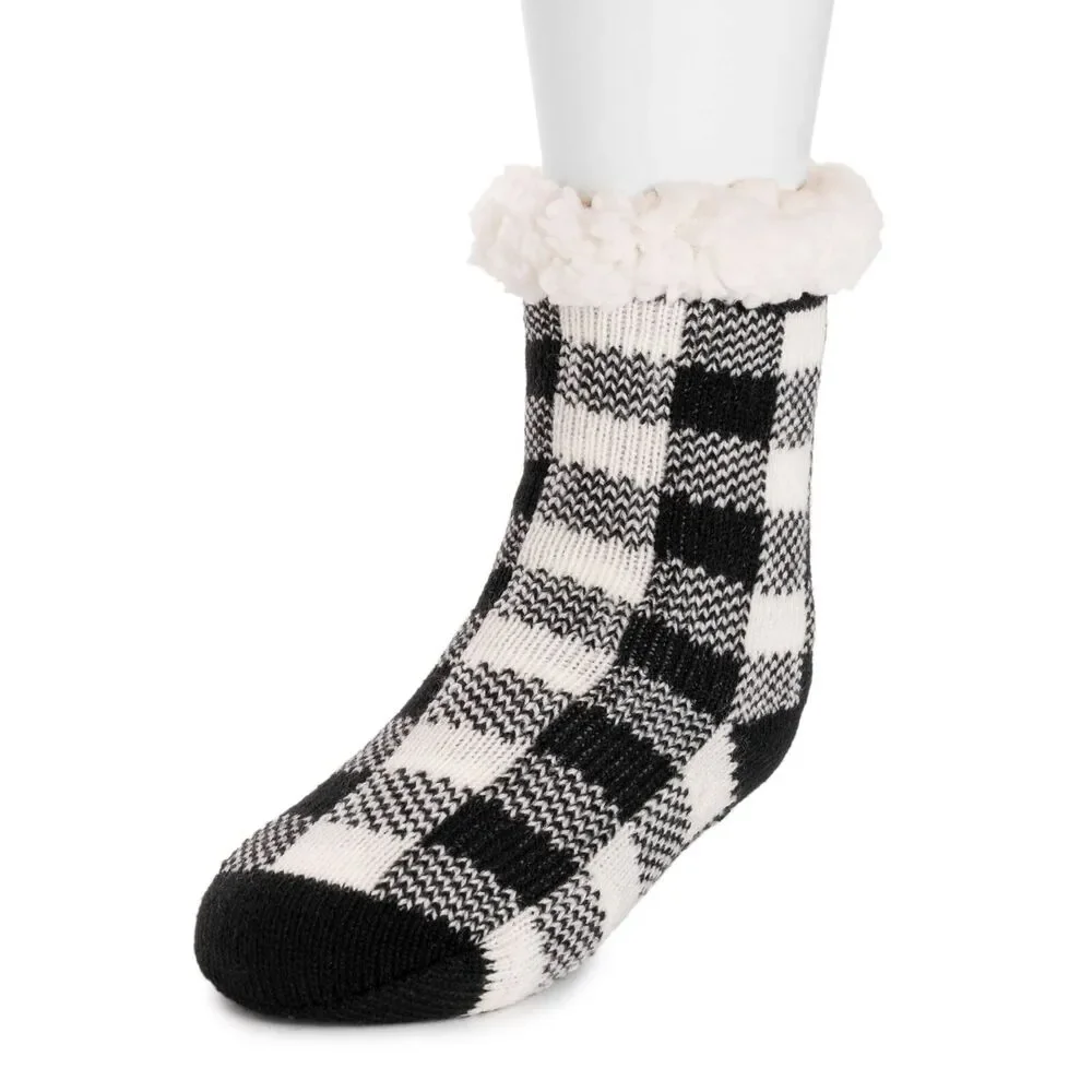 MUK LUKS Kid's Cabin Socks - 4.1 TOG - Med (11-13)